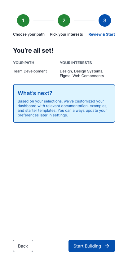 Mobile Step 3 - Complete